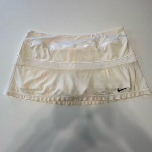 Nike Ivory Athletic Skirt